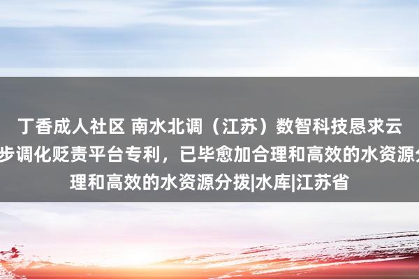 丁香成人社区 南水北调（江苏）数智科技恳求云源智管水利工程步调化贬责平台专利，已毕愈加合理和高效的水资源分拨|水库|江苏省