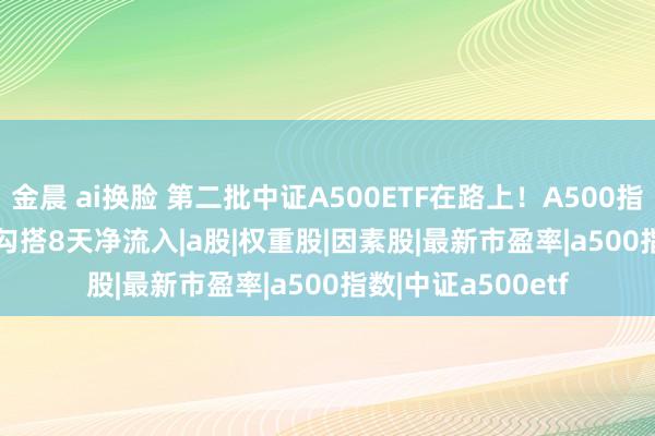 金晨 ai换脸 第二批中证A500ETF在路上！A500指数ETF(159351)勾搭8天净流入|a股|权重股|因素股|最新市盈率|a500指数|中证a500etf